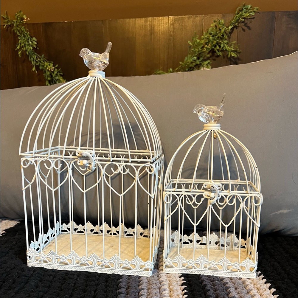 Decorative bird cages